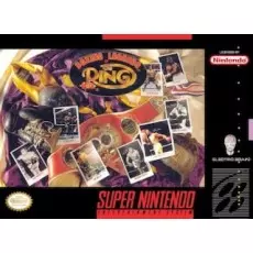 Boxing Legends Of The Ring SNES box art – retro game for Super Nintendo