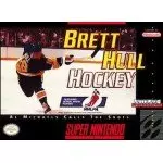 Brett Hull Hockey SNES box art – sports game for Super Nintendo