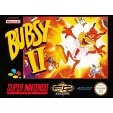 Bubsy SNES box art – retro game for Super Nintendo