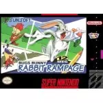 Bugs Bunny Rabbit Rampage SNES box art – retro game for Super Nintendo