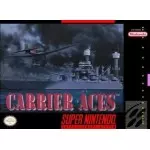Carrier Aces SNES box art – retro game for Super Nintendo