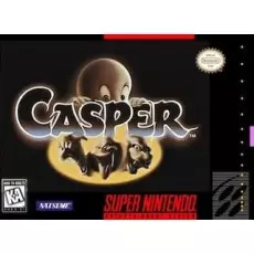 Casper SNES box art – retro game for Super Nintendo