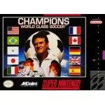 Champions World Class Soccer SNES box art – sports game for Super Nintendo
