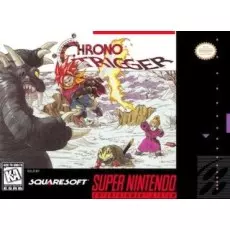 Chrono Trigger SNES box art – retro game for Super Nintendo