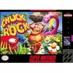 Chuck Rock SNES box art – retro game for Super Nintendo