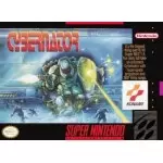Cybernator SNES box art – retro game for Super Nintendo