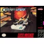 Cyber Spin SNES box art – retro game for Super Nintendo