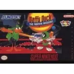 Daffy Duck Marvin Missions SNES box art – retro game for Super Nintendo