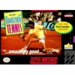David Crane's Amazing Tennis SNES box art – retro game for Super Nintendo