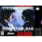 Demolition Man SNES box art – retro game for Super Nintendo