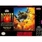 Desert Strike Return to the Gulf SNES box art – retro game for Super Nintendo