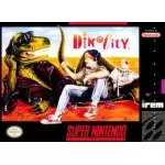 Dino City SNES box art – retro game for Super Nintendo