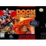 Doom Troopers SNES box art – retro game for Super Nintendo