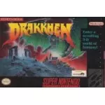 Drakkhen SNES box art – retro game for Super Nintendo