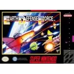 Earth Defense Force SNES box art – retro game for Super Nintendo