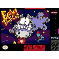Eek The Cat SNES box art – retro game for Super Nintendo