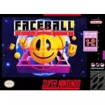 Faceball 2000 SNES box art – retro game for Super Nintendo