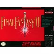 Final Fantasy II SNES box art – RPG for Super Nintendo
