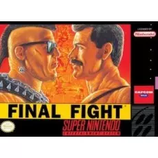 Final Fight SNES box art – fighting game for Super Nintendo