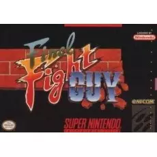 Final Fight Guy SNES box art – fighting game for Super Nintendo