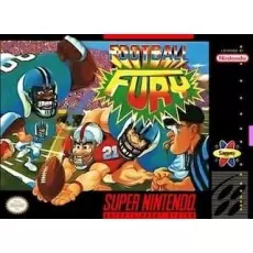 Football Fury SNES box art – retro game for Super Nintendo