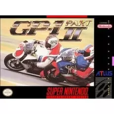 GP-1 Part II SNES box art – retro game for Super Nintendo