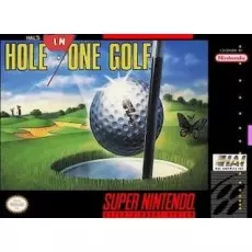 Hal's Hole in One Golf SNES box art – retro game for Super Nintendo