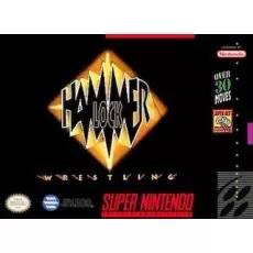 Hammerlock Wrestling SNES box art – retro game for Super Nintendo