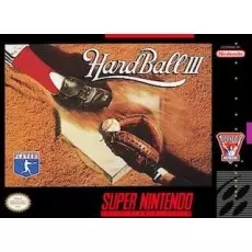 HardBall III SNES box art – retro game for Super Nintendo