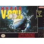 Hyper V-Ball SNES box art – retro game for Super Nintendo
