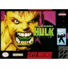 The Incredible Hulk SNES box art – retro game for Super Nintendo