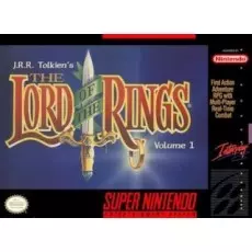 Lord of the Rings Volume 1 SNES box art – retro game for Super Nintendo