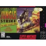 Jungle Strike SNES box art – retro game for Super Nintendo