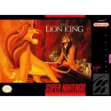 The Lion King SNES box art – retro game for Super Nintendo