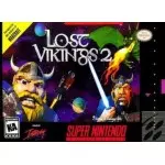 Lost Vikings 2, The  SNES box art – retro game for Super Nintendo