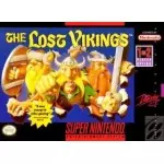 The Lost Vikings SNES box art – retro game for Super Nintendo