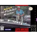 Mark Davis the Fishing Master SNES box art – retro game for Super Nintendo