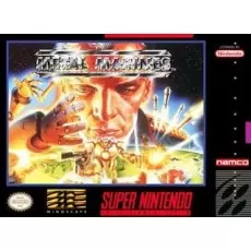 Metal Marines SNES box art – retro game for Super Nintendo