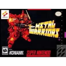 Metal Warriors SNES box art – retro game for Super Nintendo