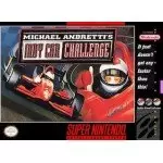 Michael Andretti's Indy Car Challenge SNES box art – retro game for Super Nintendo