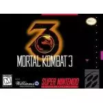 Mortal Kombat 3 SNES box art – fighting game for Super Nintendo