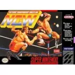 Natsume Championship Wrestling SNES box art – retro game for Super Nintendo