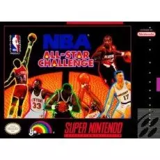 NBA All-Star Challenge SNES box art – sports game for Super Nintendo