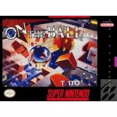 On the Ball SNES box art – retro game for Super Nintendo