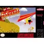 Pac-Man 2 The New Adventures SNES box art – retro game for Super Nintendo
