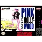 Pink Goes to Hollywood SNES box art – retro game for Super Nintendo