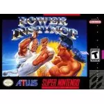 Power Instinct SNES box art – retro game for Super Nintendo