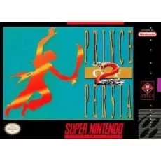 Prince of Persia 2 The Shadow and the Flame SNES box art – retro game for Super Nintendo
