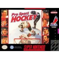 Pro Sport Hockey SNES box art – sports game for Super Nintendo
