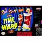 The Ren and Stimpy Show Time Warp SNES box art – retro game for Super Nintendo